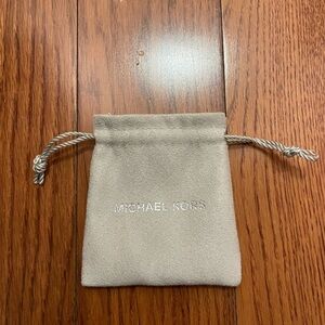 Michael Kors Small Gray Jewelry Pouch